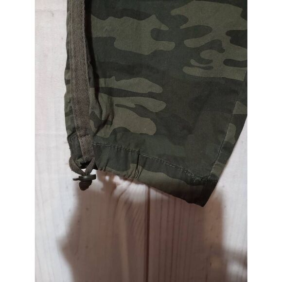 Social Standards Pants Ladies Medium Camouflage Joggers Cargo Pockets - Picture 5 of 8